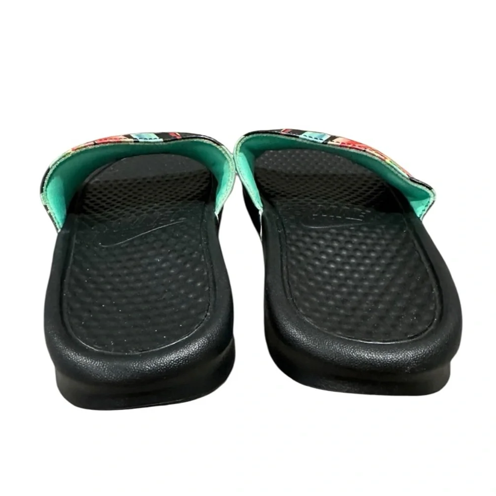 Women’s Nike Benassi Tropical Floral Slip on Slides, Size 6. NEW! - Picture 5 of 10
